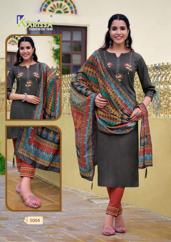 Karissa Bombay Beauty Vol 5 Designer Kurti Pant With Dupatta  Collection
